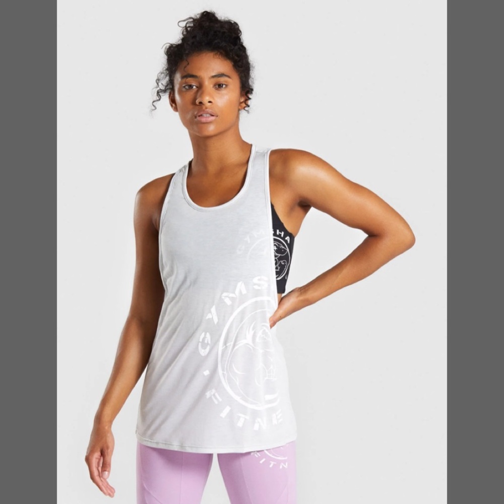 Gymshark Legacy Fitness Drop Arm Vest